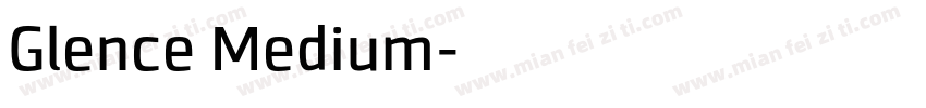 Glence Medium字体转换